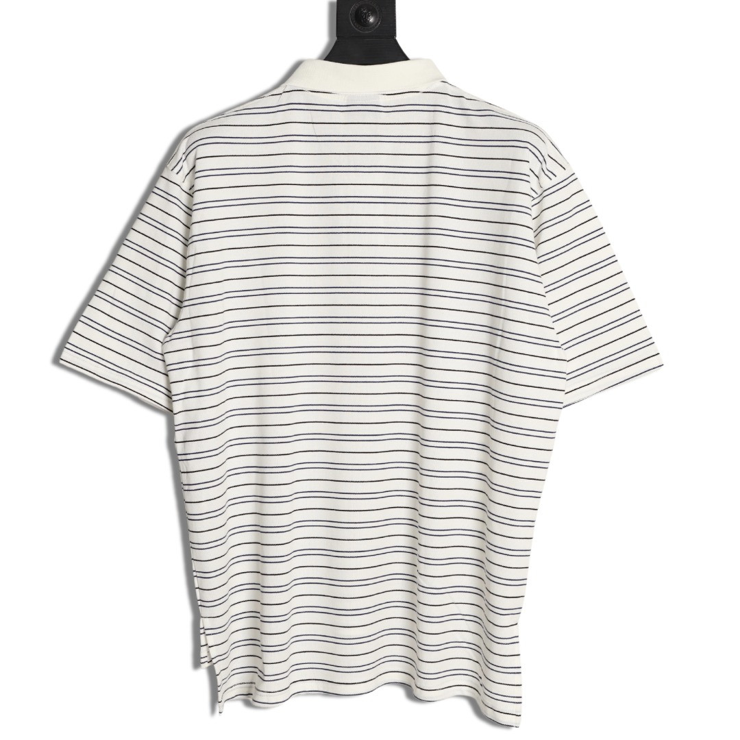 Ba*len*cia*ga short-sleeved polo shirt