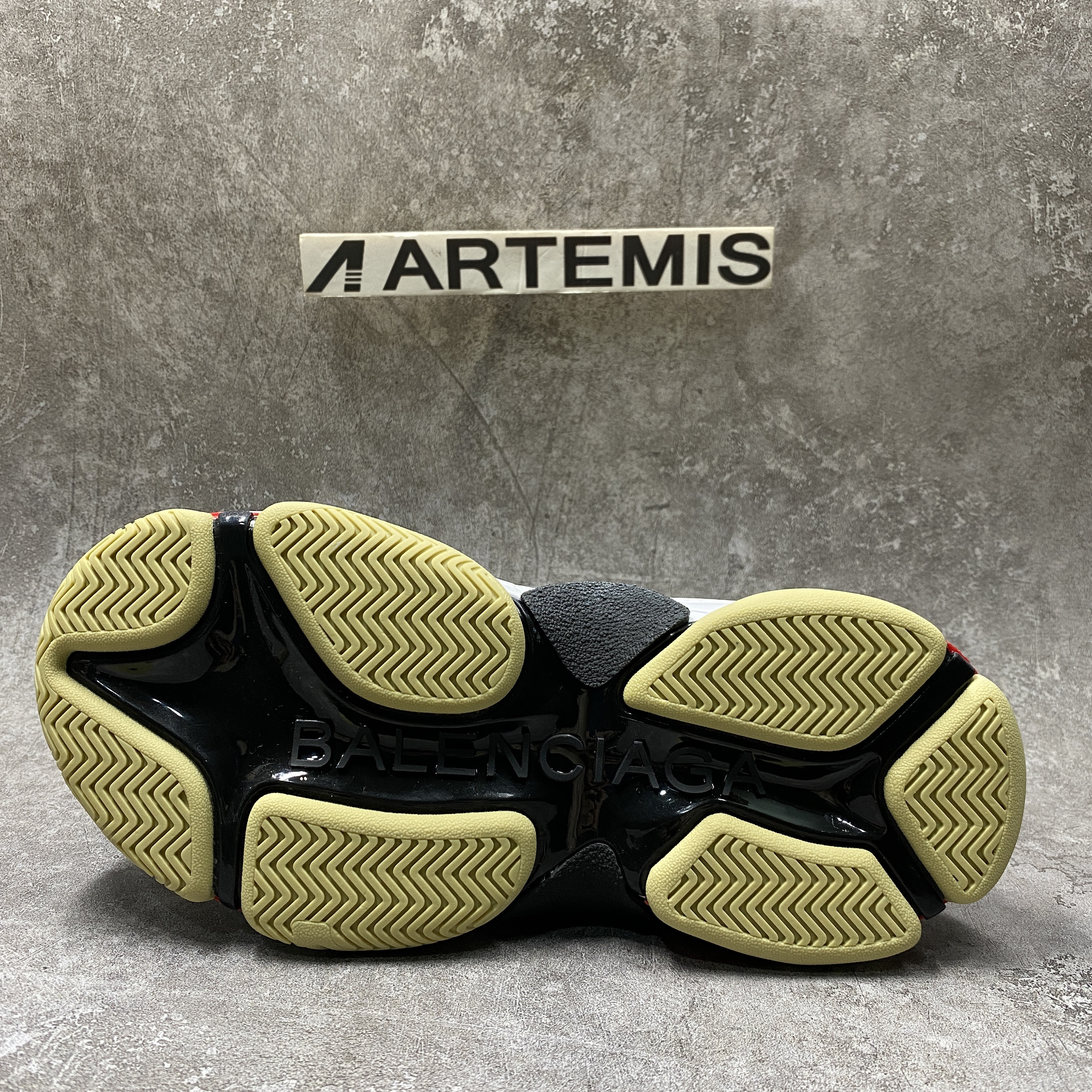 Balenciga x G The Hacker Project Triple S Beige