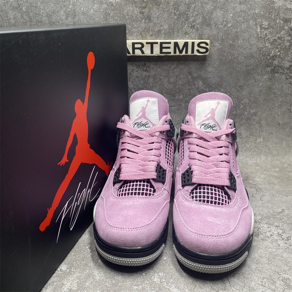 UA Jordan 4 Retro Purple