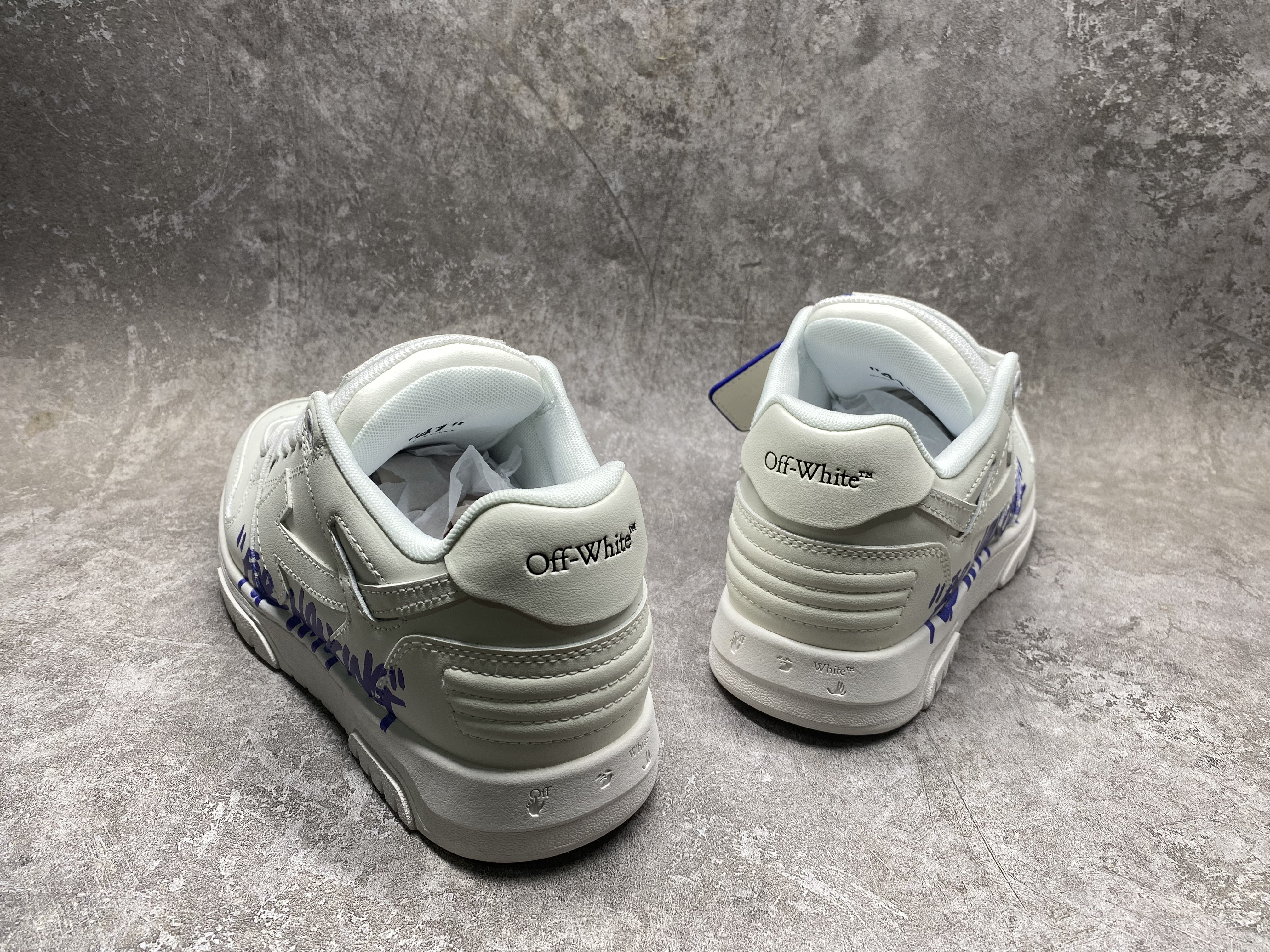 UA OFF-WHITE Out Of Office OOO Low Tops