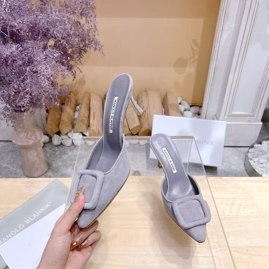 ua man010 B1ahn*k mules 7.5cm