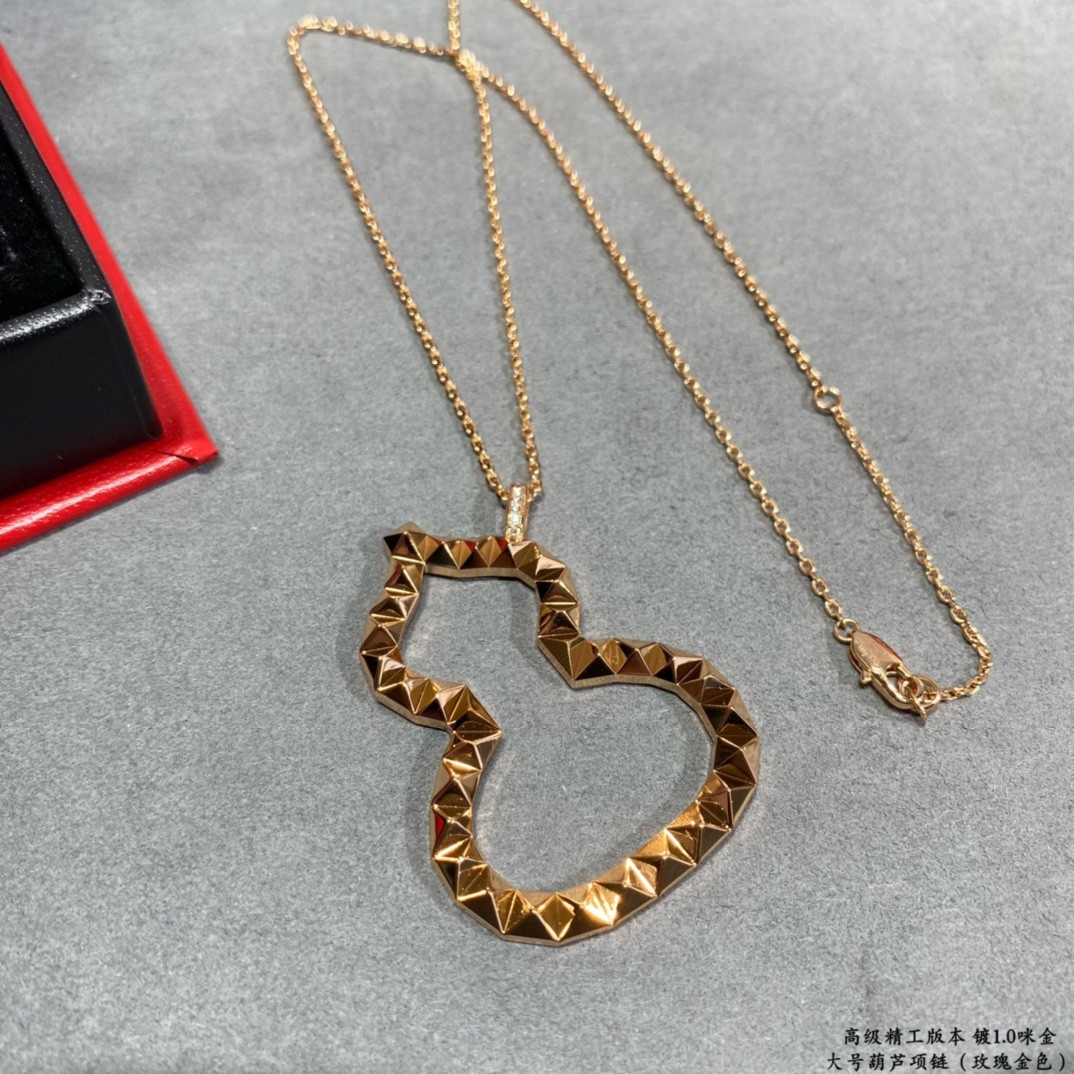 Qeelin Large Gourd Necklace