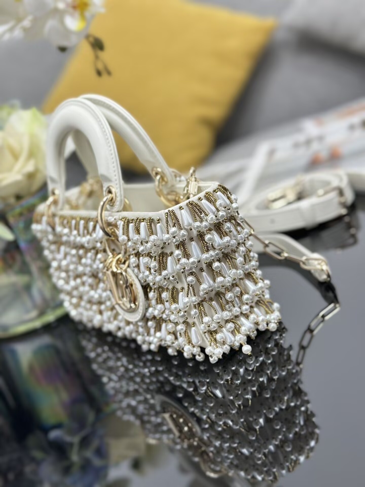 D*or small lady d-joy bag 22x6x12cm