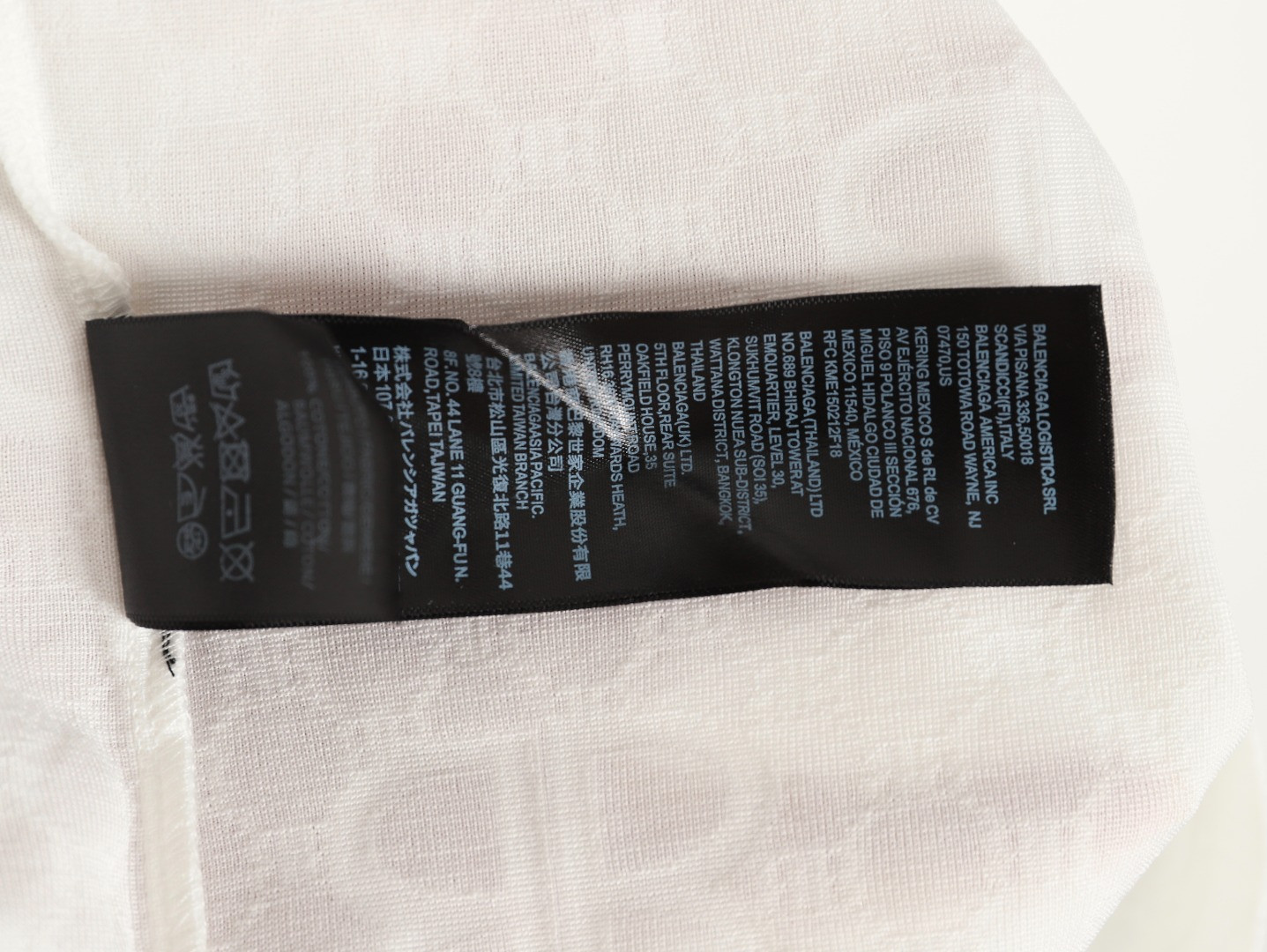 Ba*len*cia*ga 25ss short-sleeved t-shirt