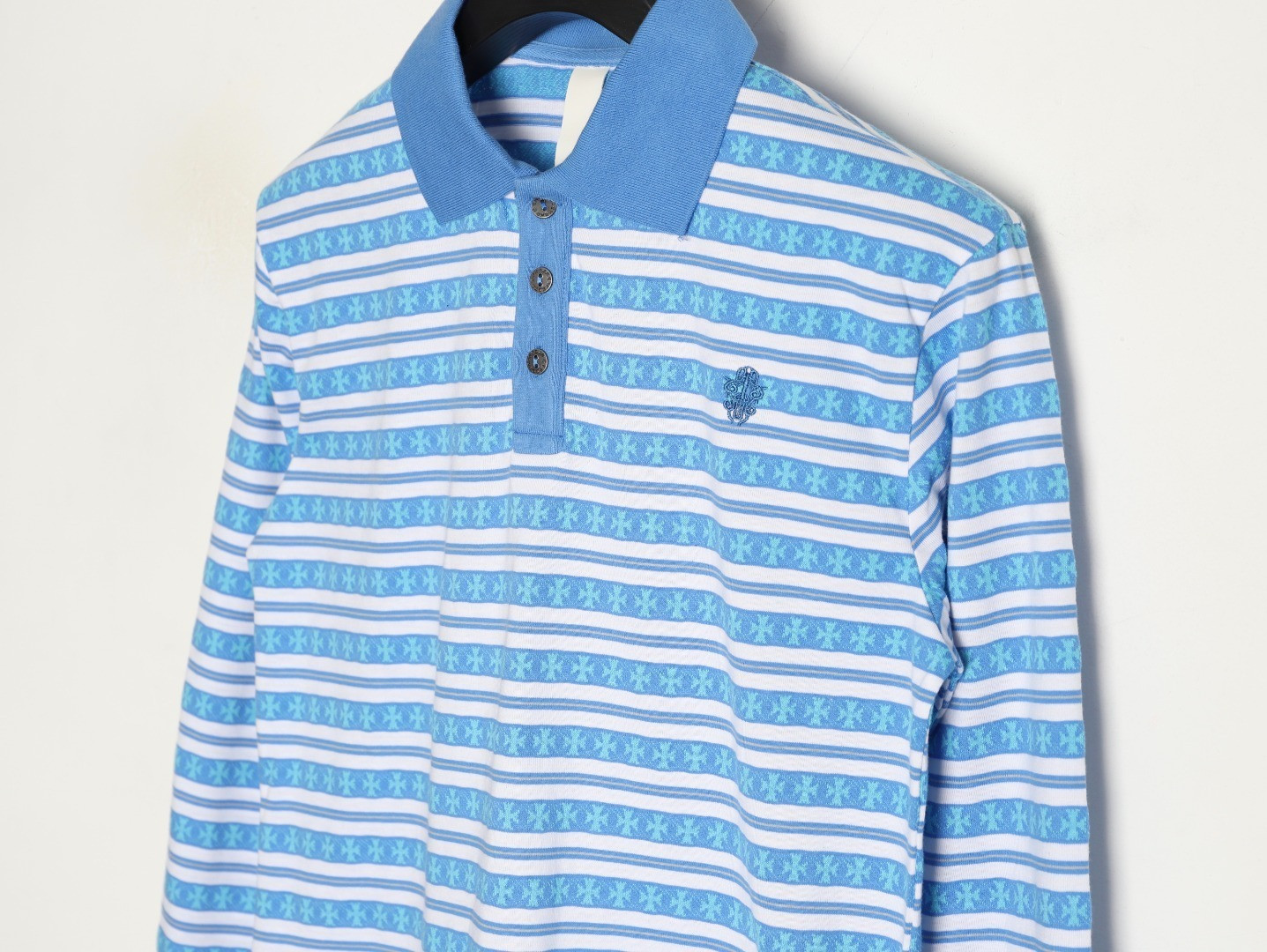 Ch**me He**ts 25fw polo shirt