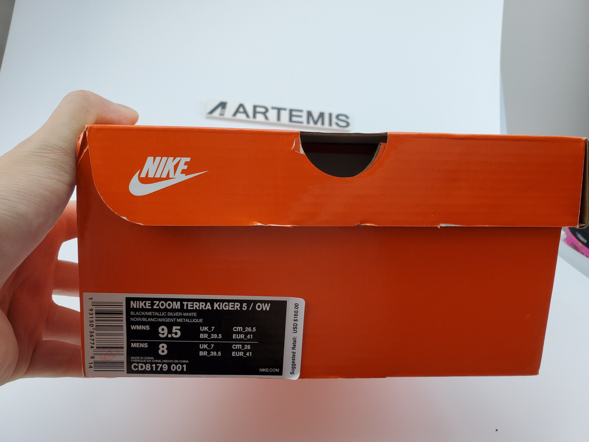 Nike Zoom Terra Kiger 5 Off-White Black