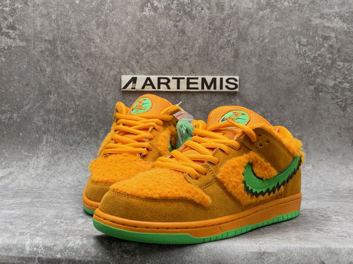 Grateful Dead x Dunk Low SB Orange Bear