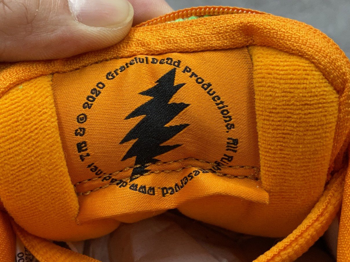 Grateful Dead x Dunk Low SB Orange Bear