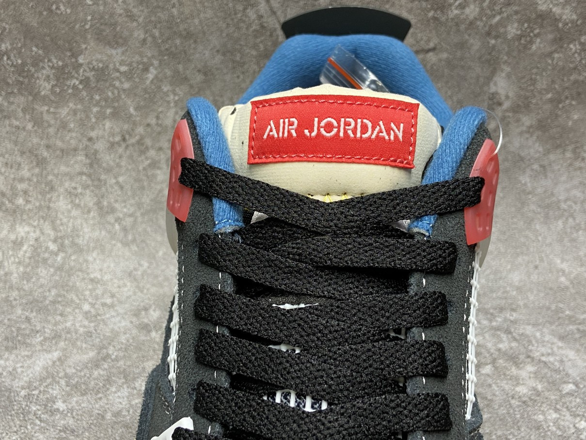 Air Jordan 4 Retro Union Off Noir