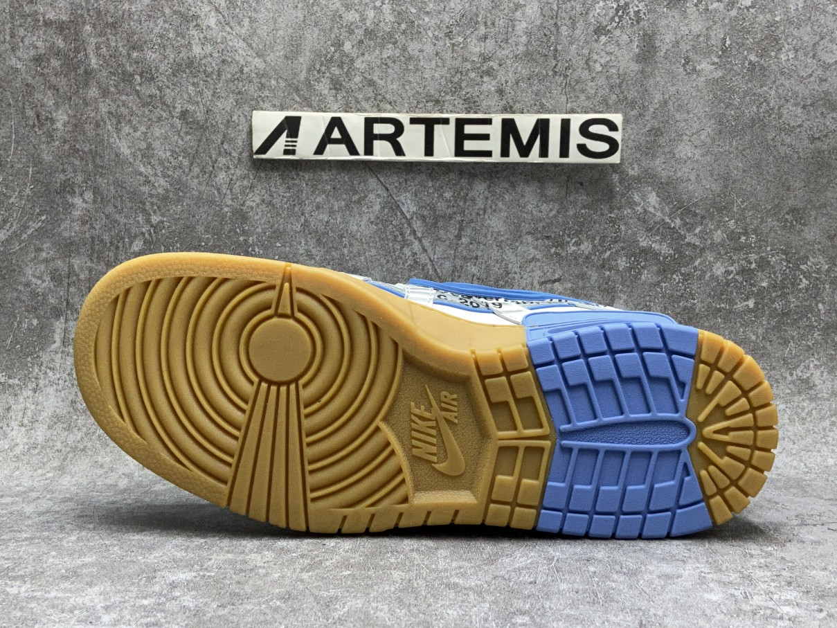 Nike Air Rubber Dunk Off-White UNC