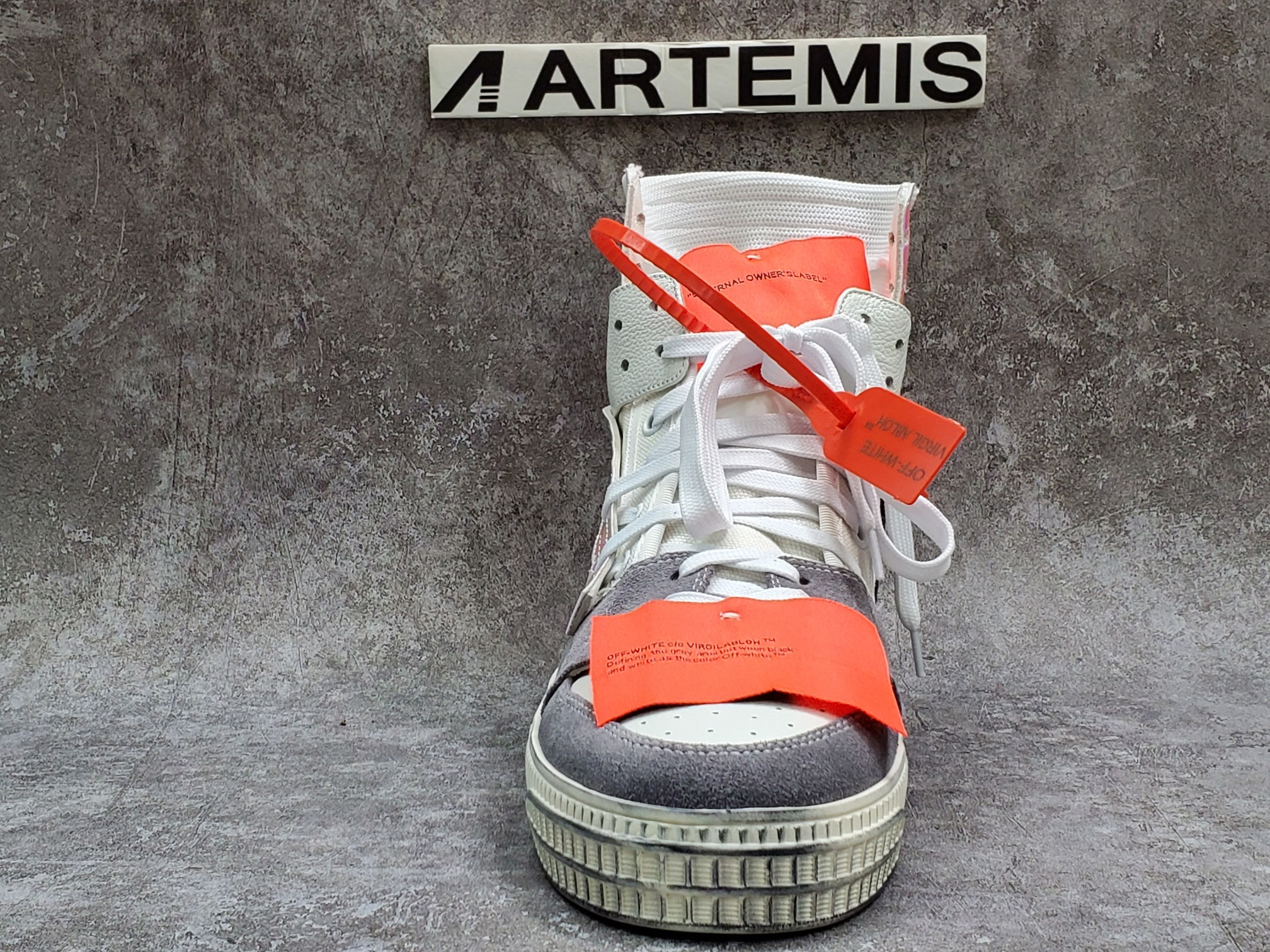 OFF-WHITE Off-Court 3.0 High White Grey