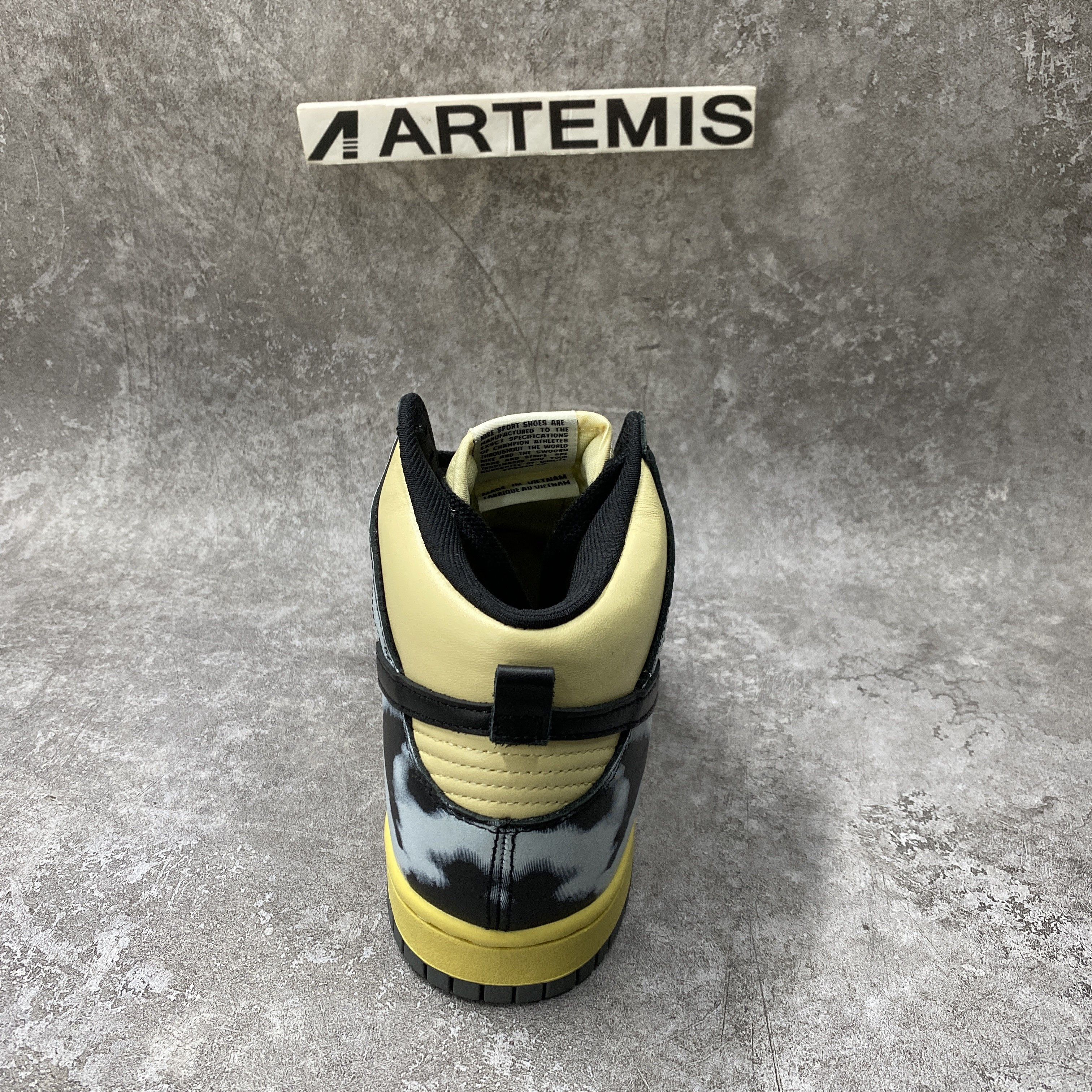 Nike Dunk High 1985 Black Acid Wash