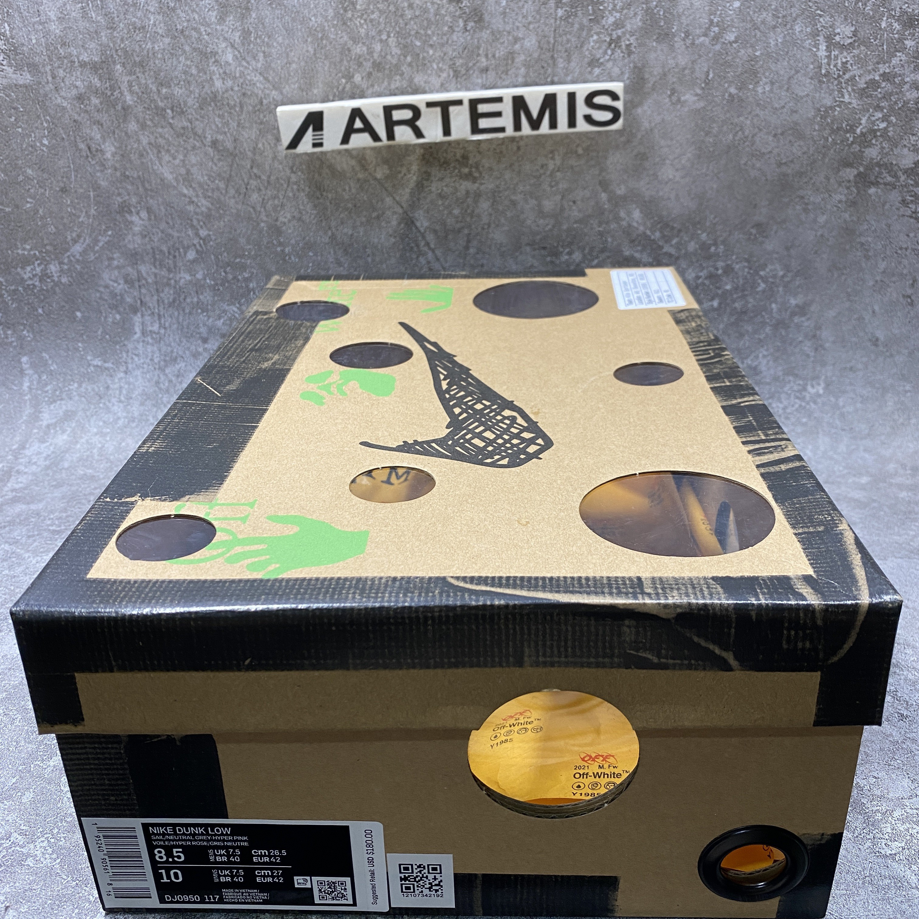 Nike Dunk Low Off-White Lot 17