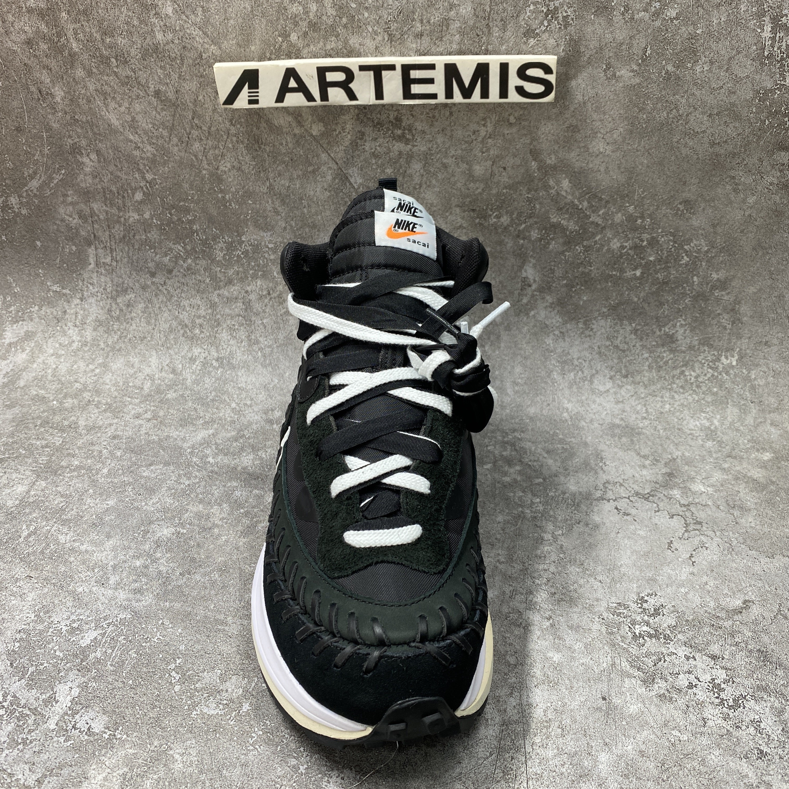 Nike Vaporwaffle Sacai Jean Paul Gaultier Black White