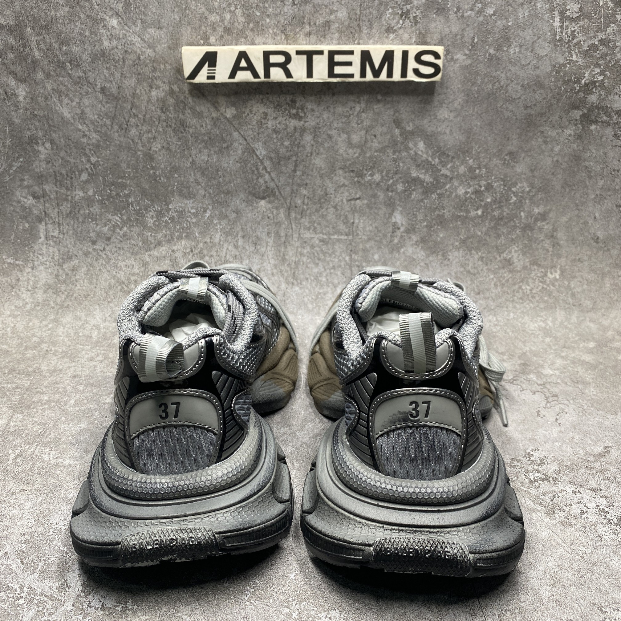 Balenciga 3XL Sneakers Dark Grey