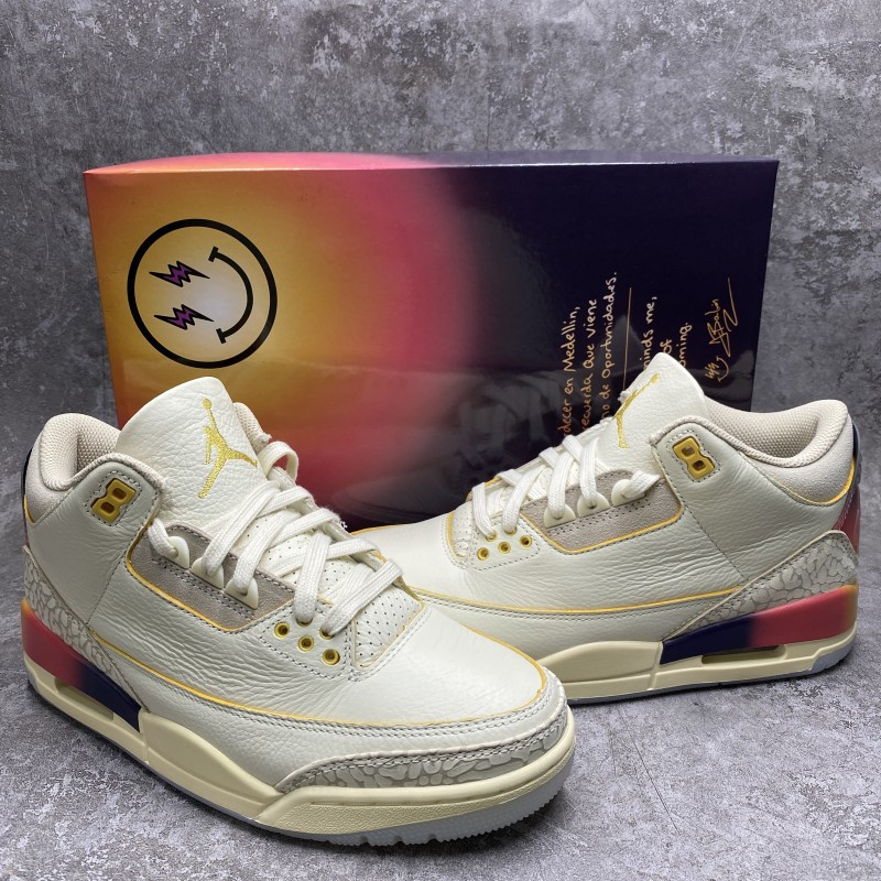 Air Jordan 3 J. Balvin Medellin Sunset