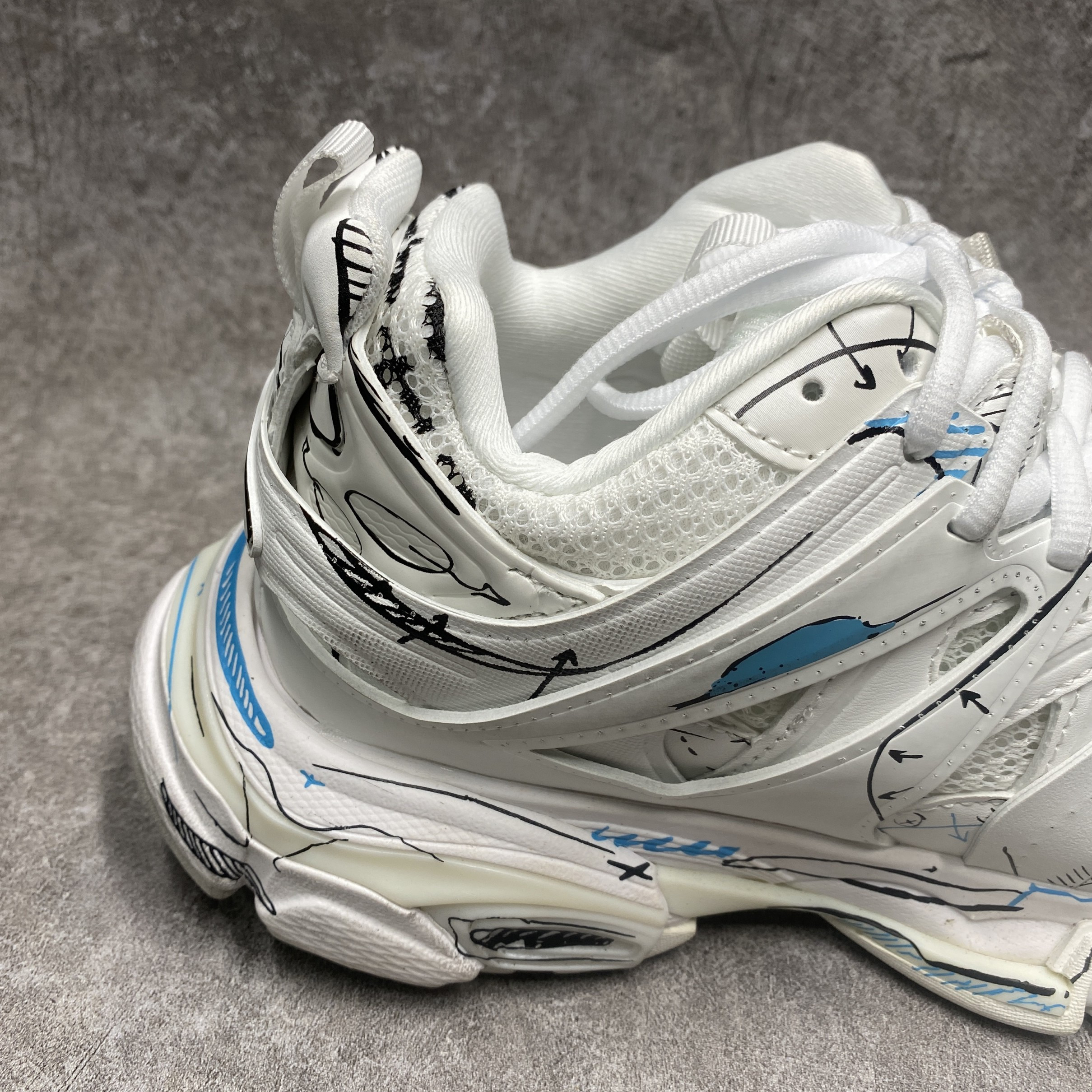 Balenciga Track Sneaker in Multicolor