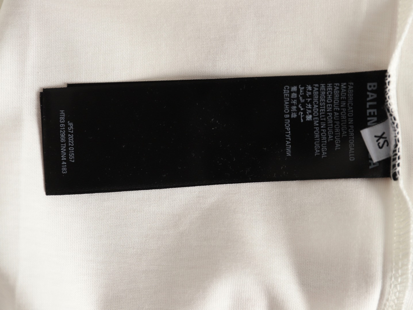 Ba*len*cia*ga 25ss short-sleeved t-shirt