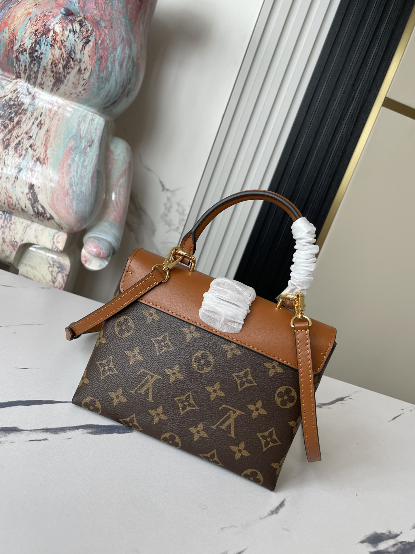 LV M44654 Locky BB 7.9 x 6.3 x 3 inches