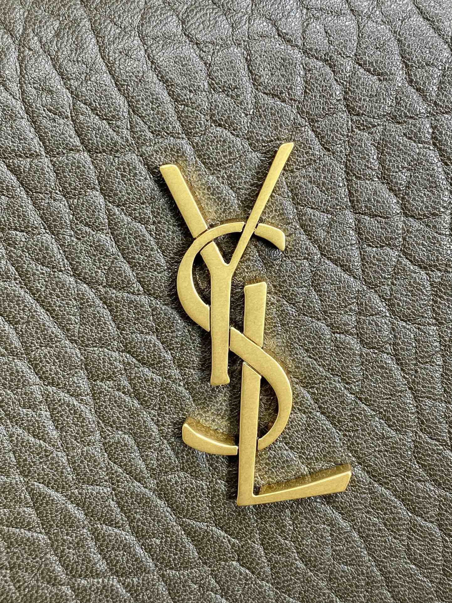 Y*L cassandre large envelope pouch in lambskin 29.5x18x4.5cm