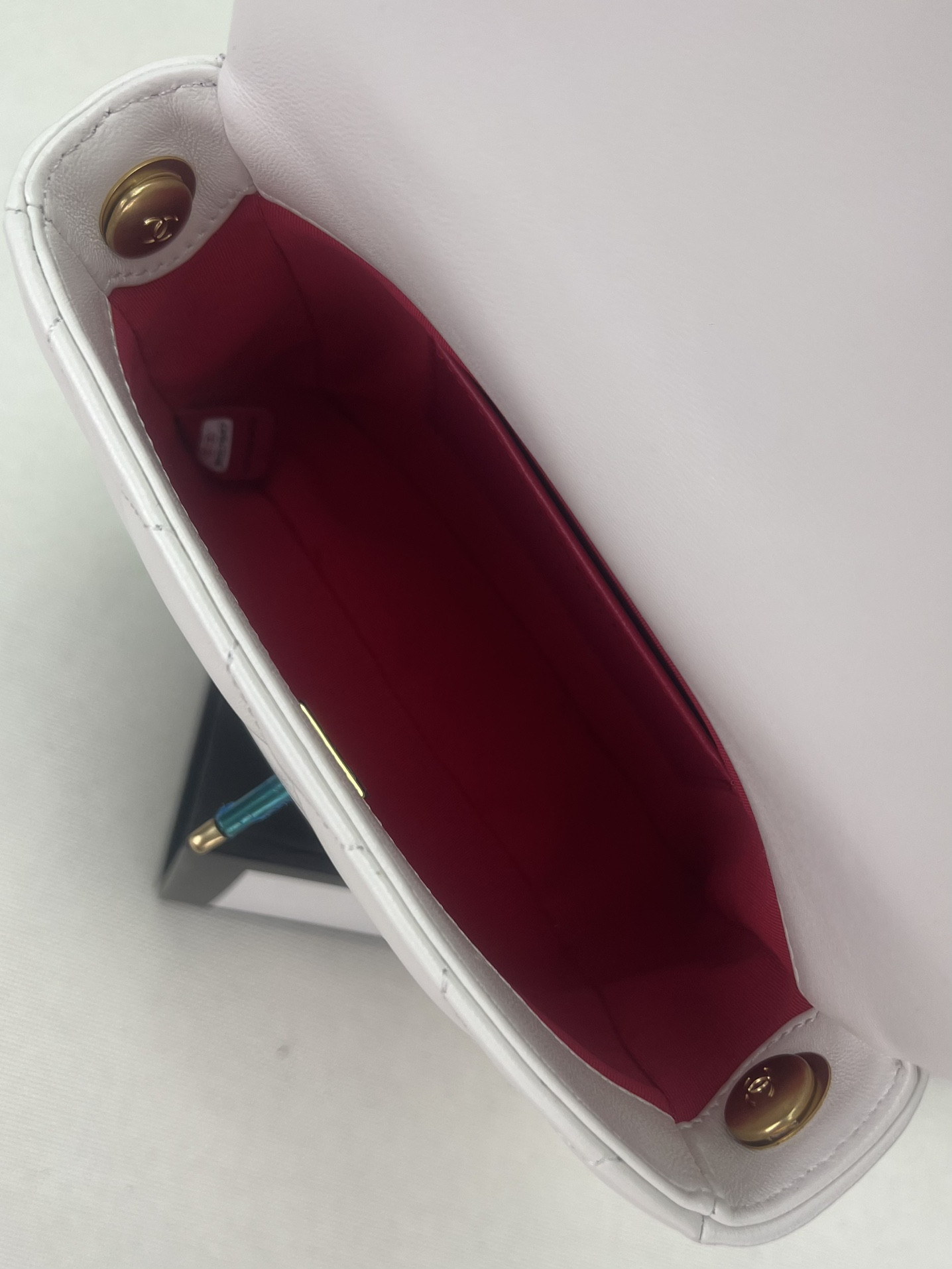 Ch*el flap handbag cf 18x13.5x5.5cm