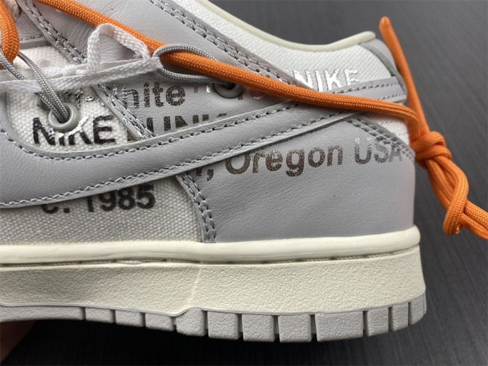 Off-White x Dunk Low ‘Lot 44 of 50’ DM1602-104