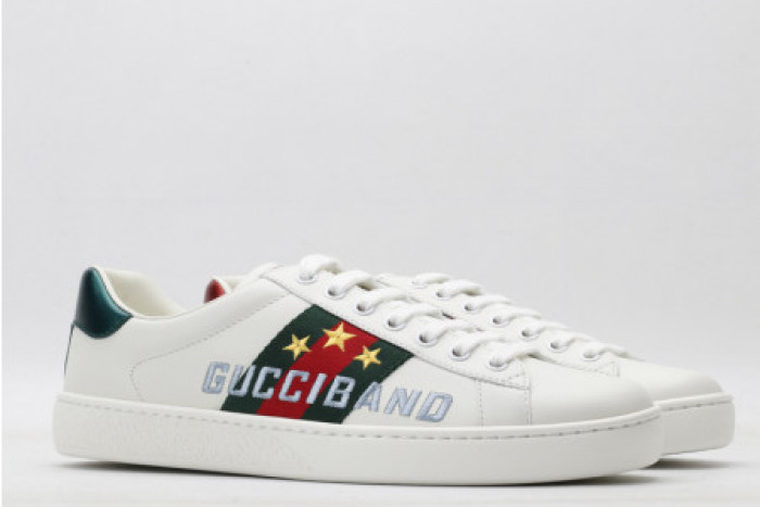 G*u*i ace embroidered low-top sneaker 603693 0fi10 9069