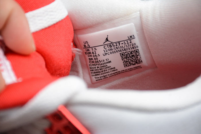 Air Jordan 4 “Red Metallic” CT8527-112