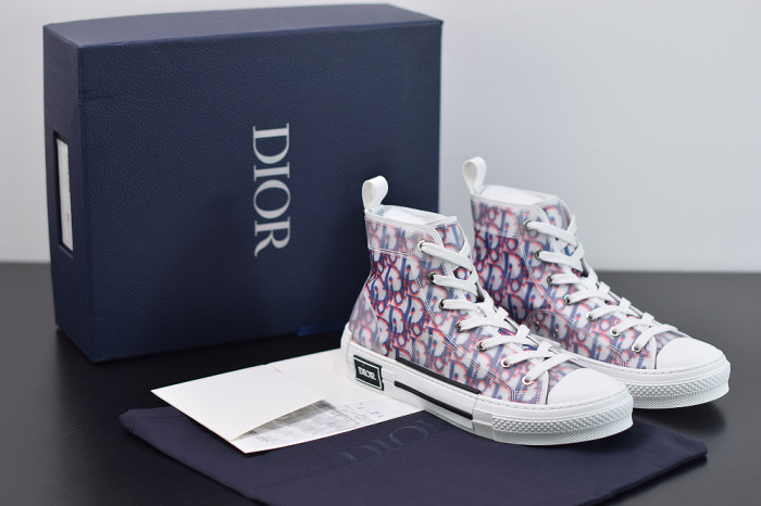 DR B23 OBLIQUE HIGH TOP SNEAKER“CD Ghosting”