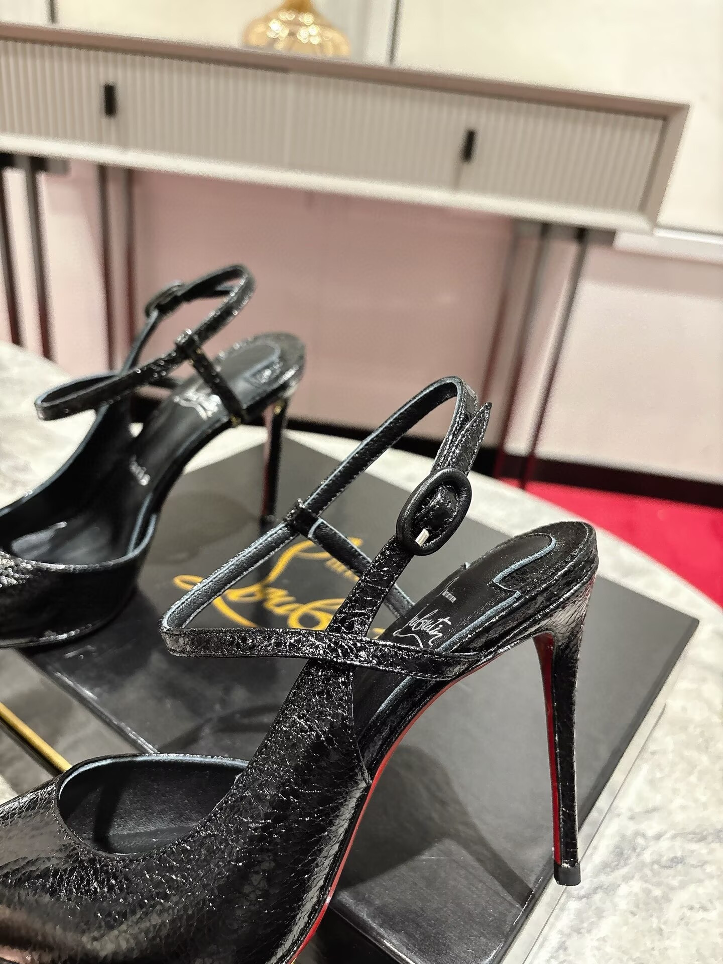 UA Christian Louboutin Jenlove 100mm Pumps(Customized, no exchange no return, about 10 days)