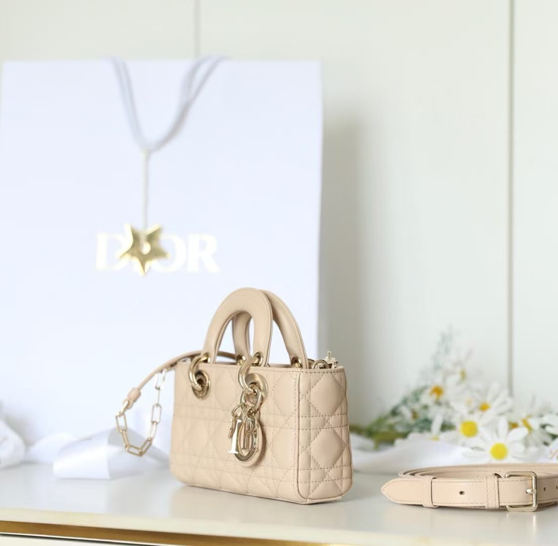 Dior Mini Lady D-Joy Bag 19x10.5x5.5cm