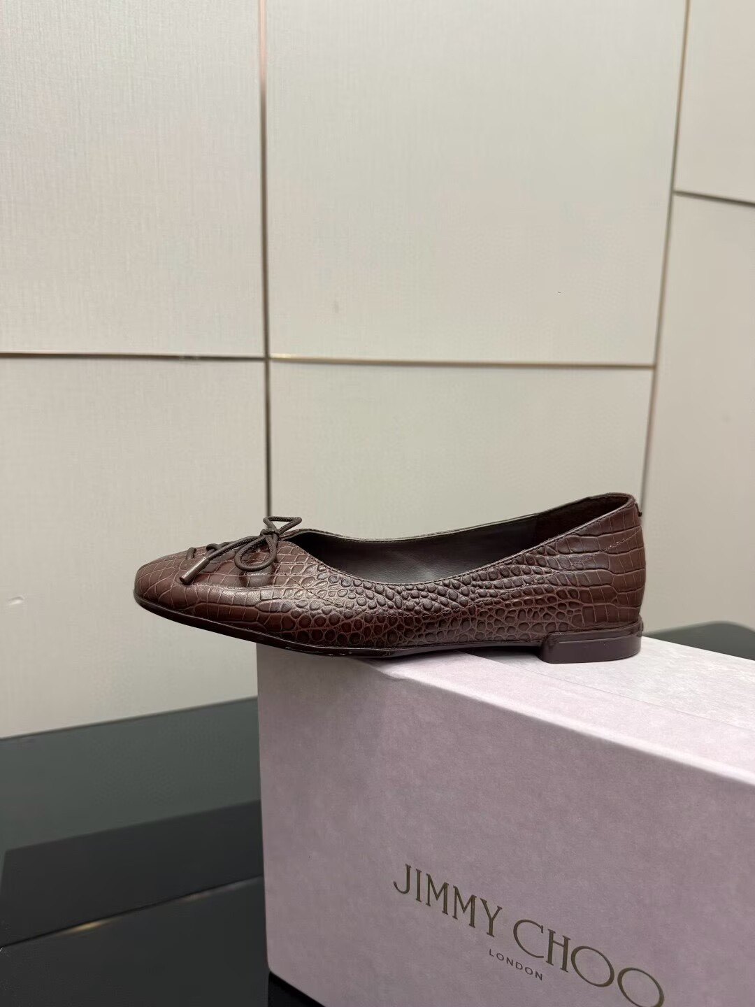 UA Jimmy Choo Scarlett Ballerina Flats