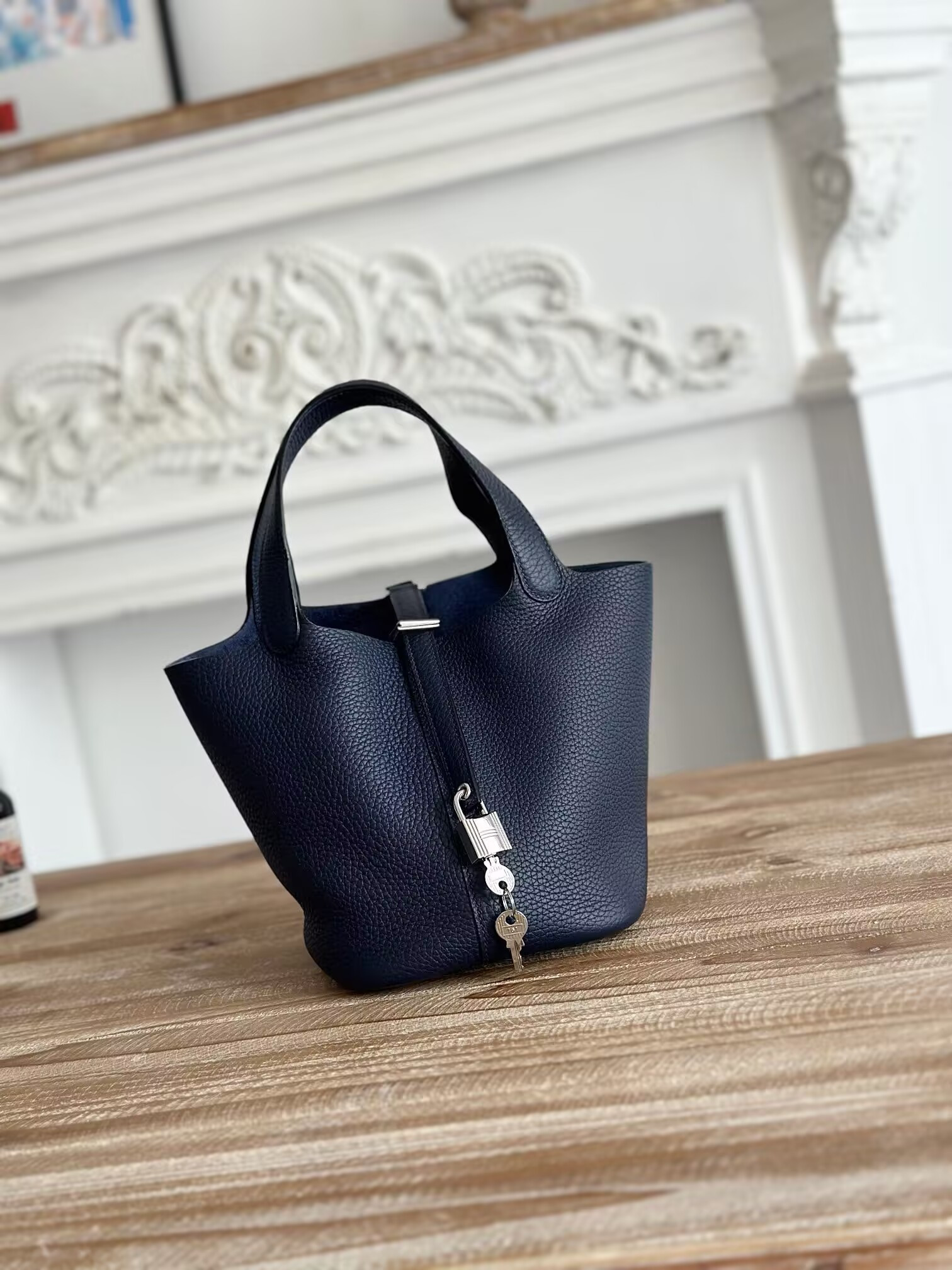 H**me5 Picotin 18cm midnight blue without original box