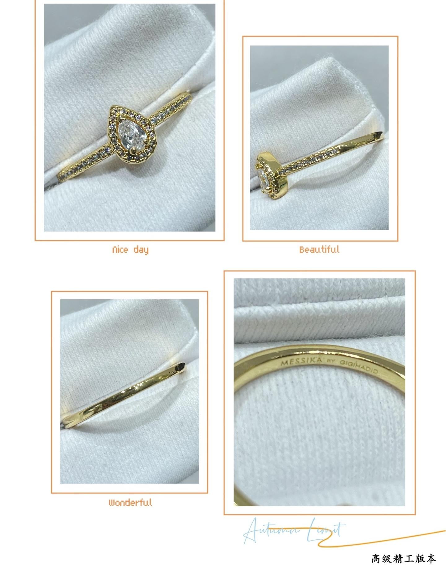 Messika Single Teardrop Full D1am0nd Ring