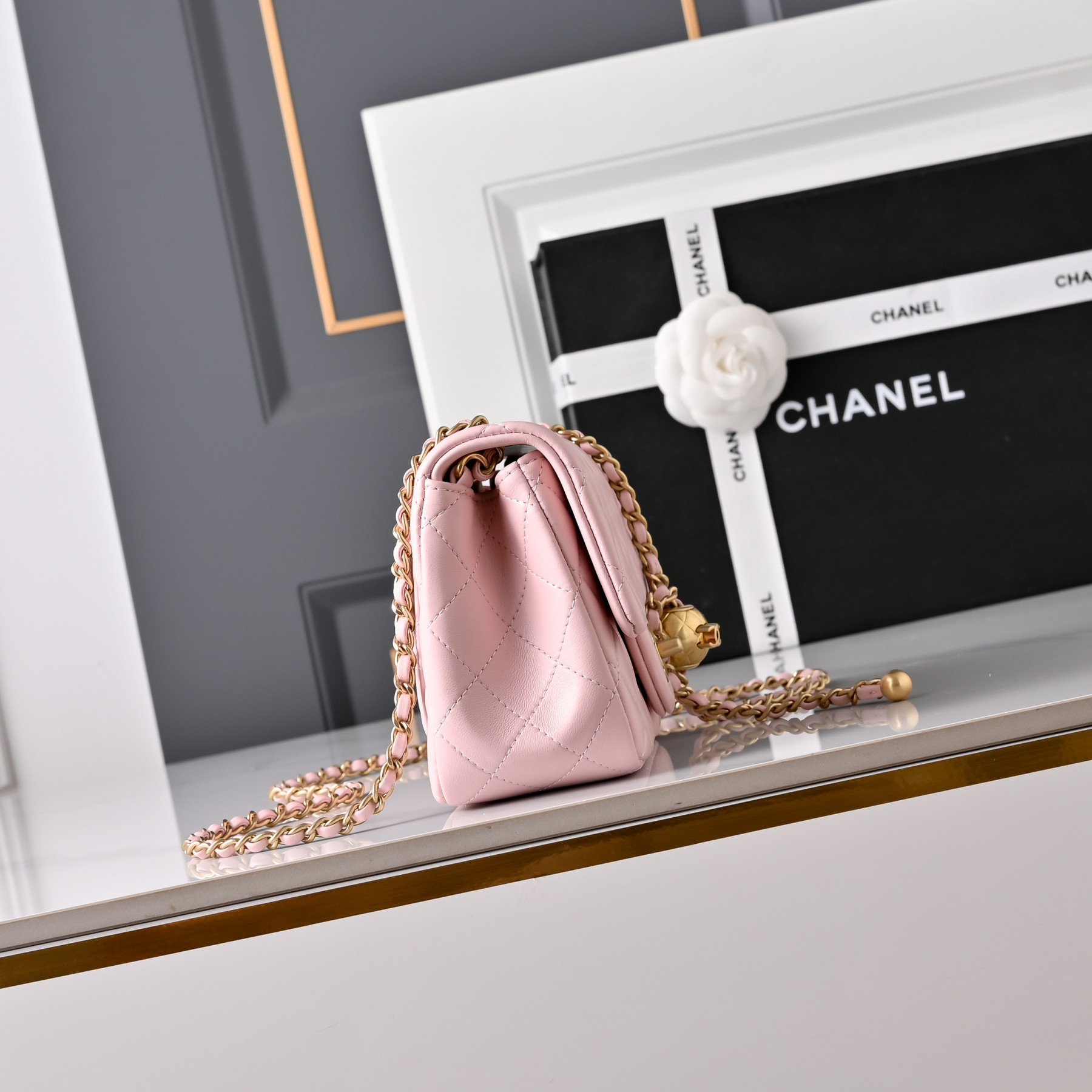 Ch**el Mini Flap Bag AS1786 13.5x17x8cm