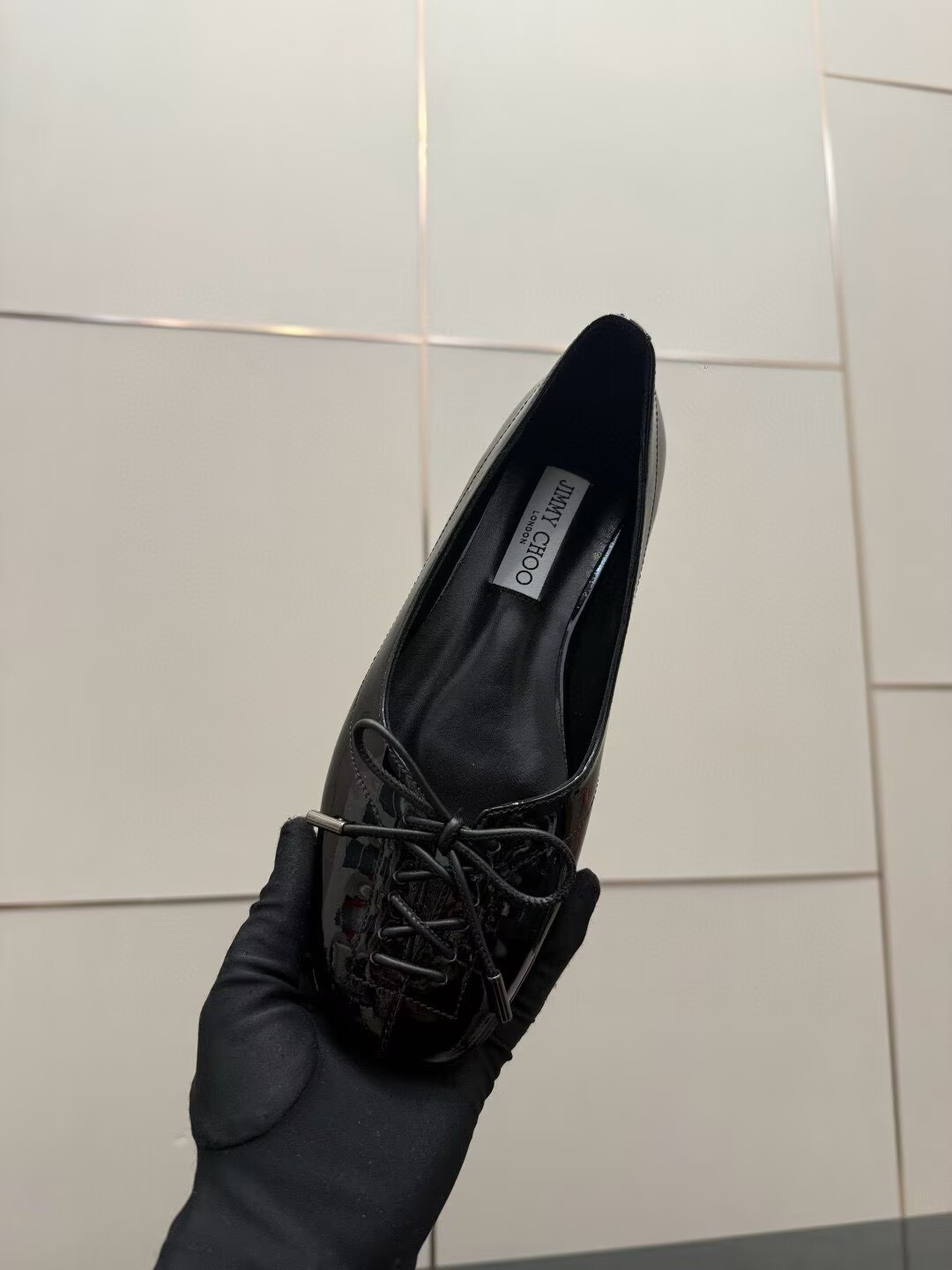 UA Jimmy Choo Scarlett Ballerina Flats