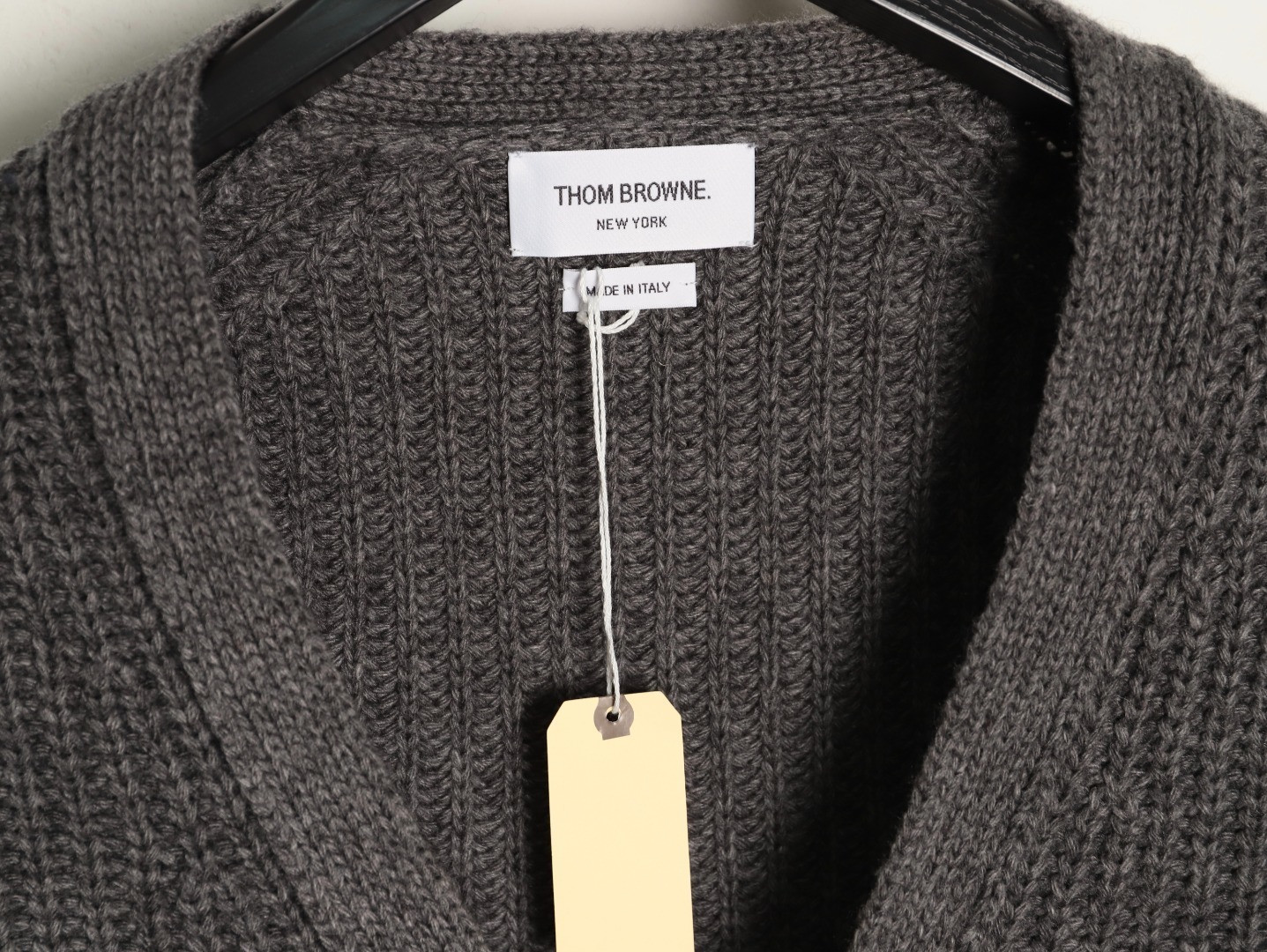 THOM BROWNE Wool Cardigan