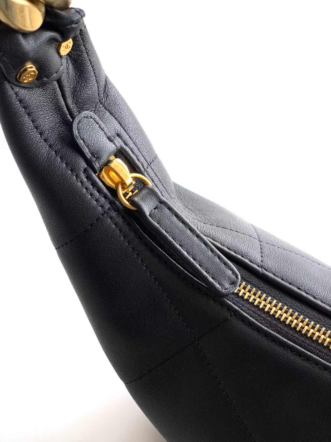 Ch**el Hobo Handbag 24x28x8cm