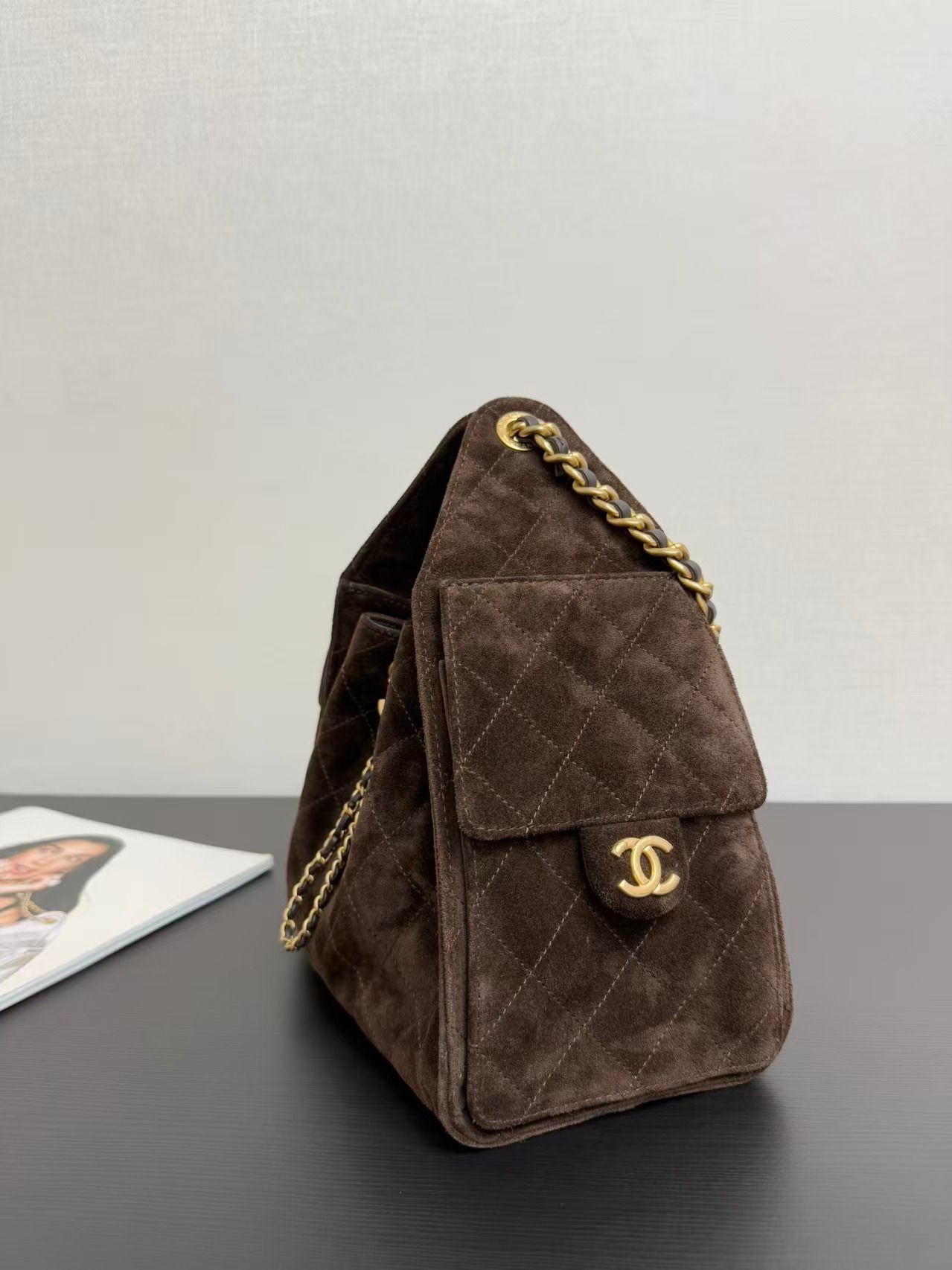 Ch**el 25C Bucket Bag 26x30x14cm