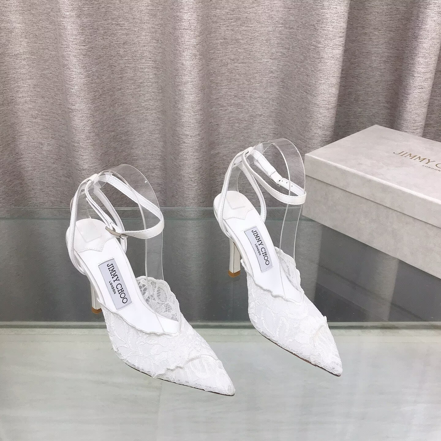 UA J1m*y Ch00 Slingbacks 10cm Heel