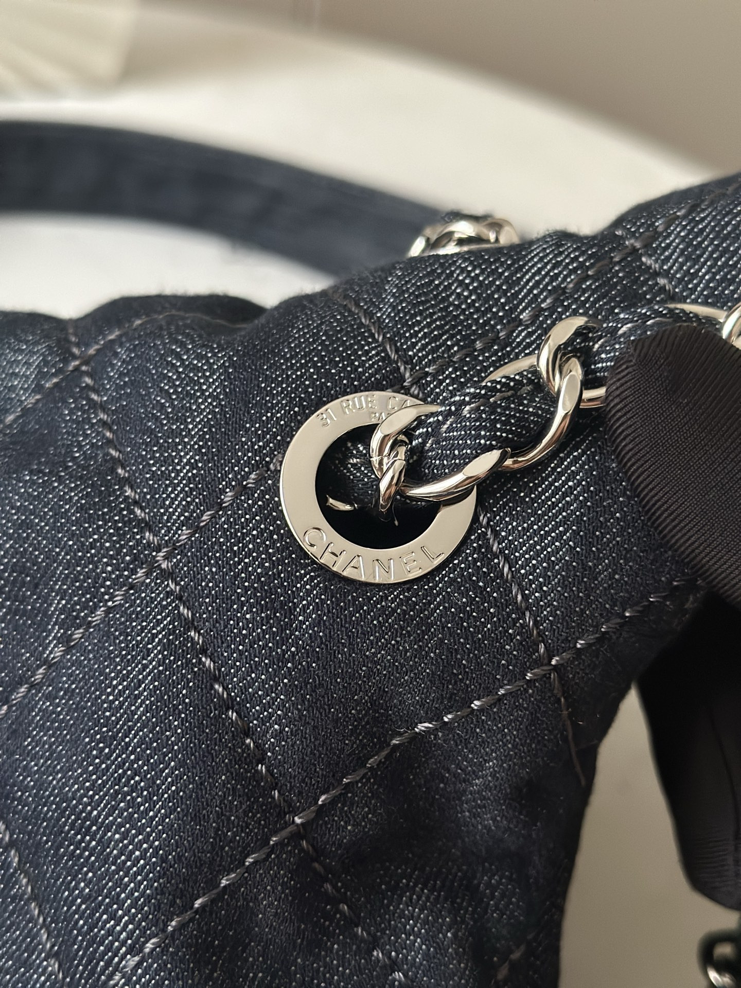 Chanel Flap Bag 34x22x10cm