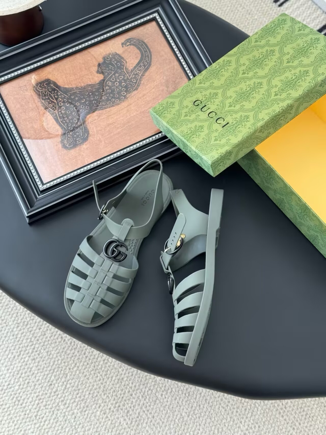 UA Gvc*1 Sandal with Double G