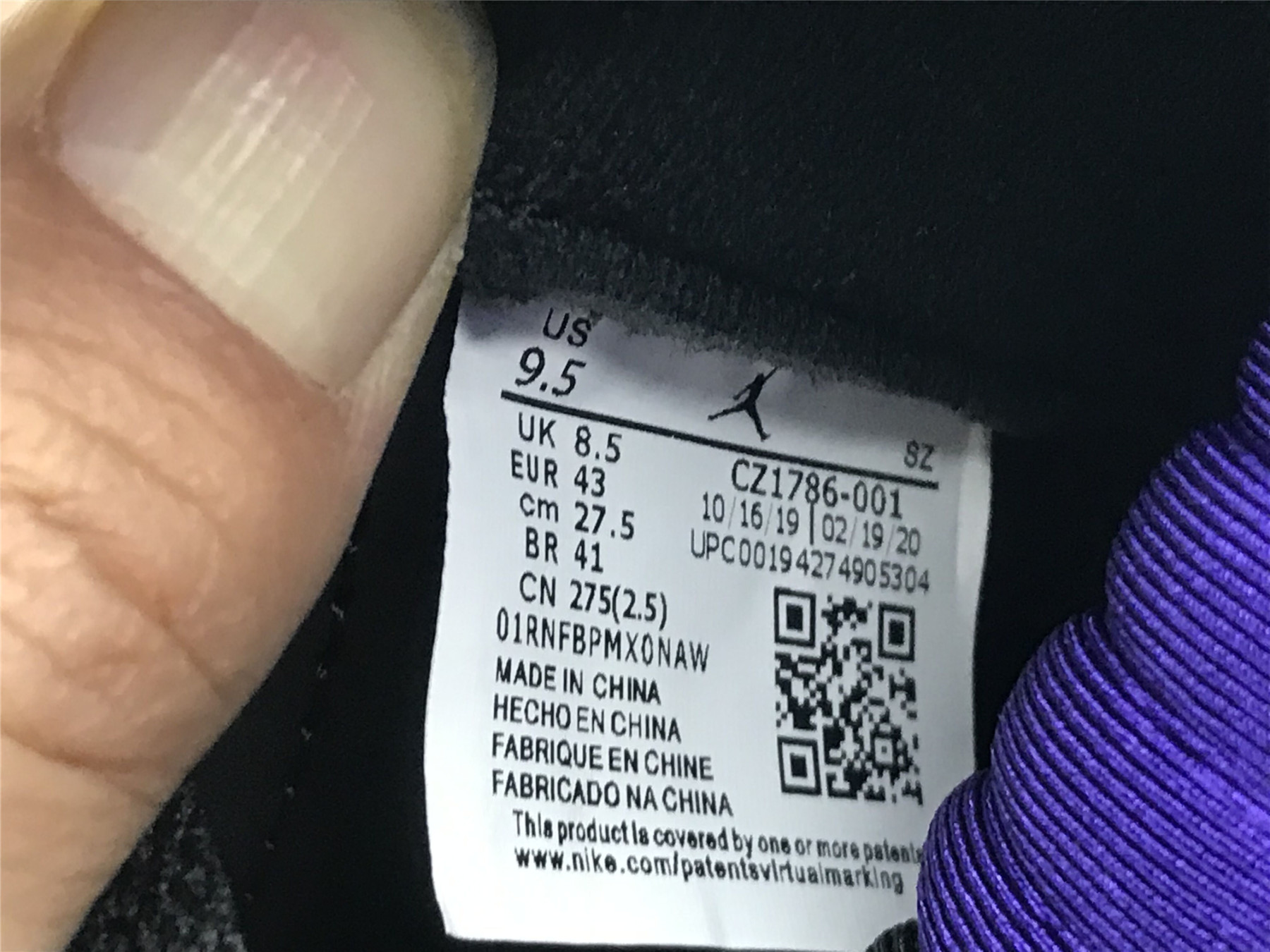 UA AIR JORDAN 5 RETRO "TOP 3"