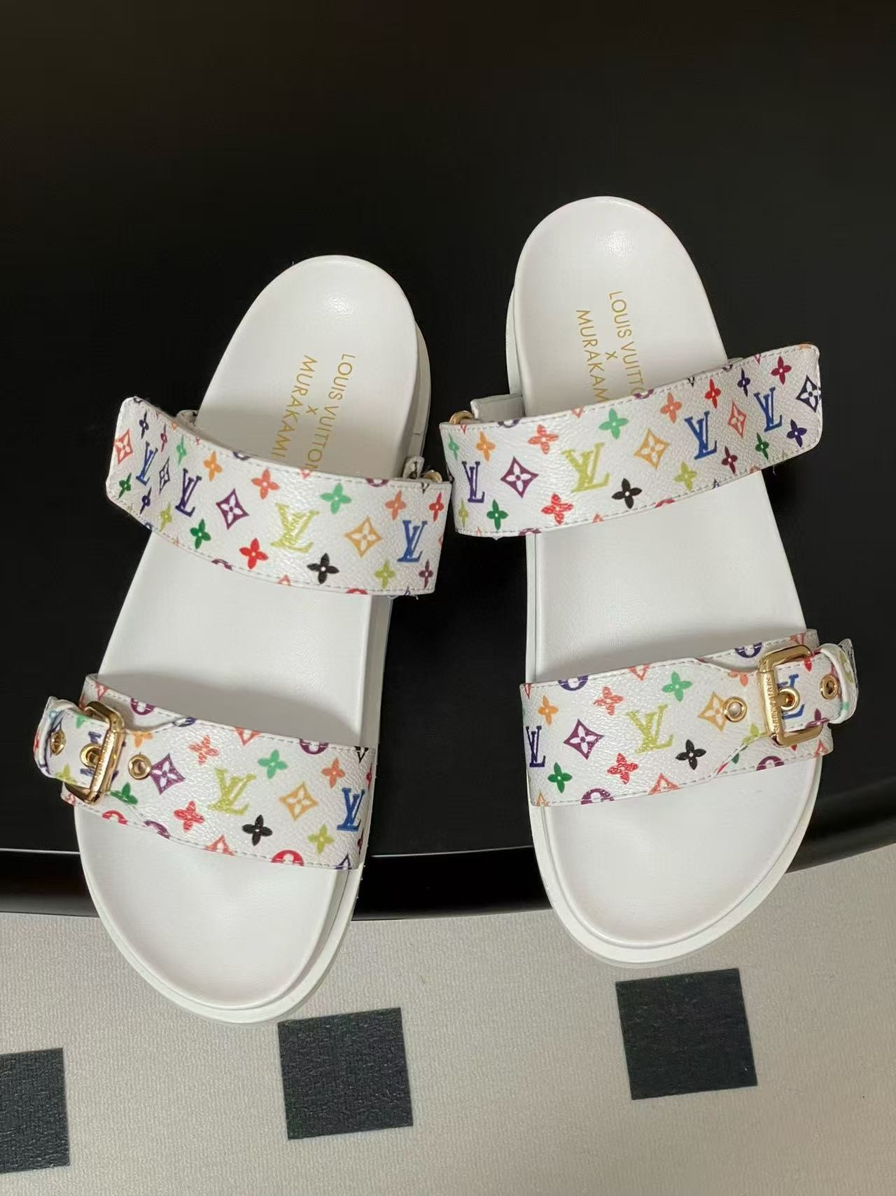 UA LV x TM Bom Dia Flat Comfort Mule