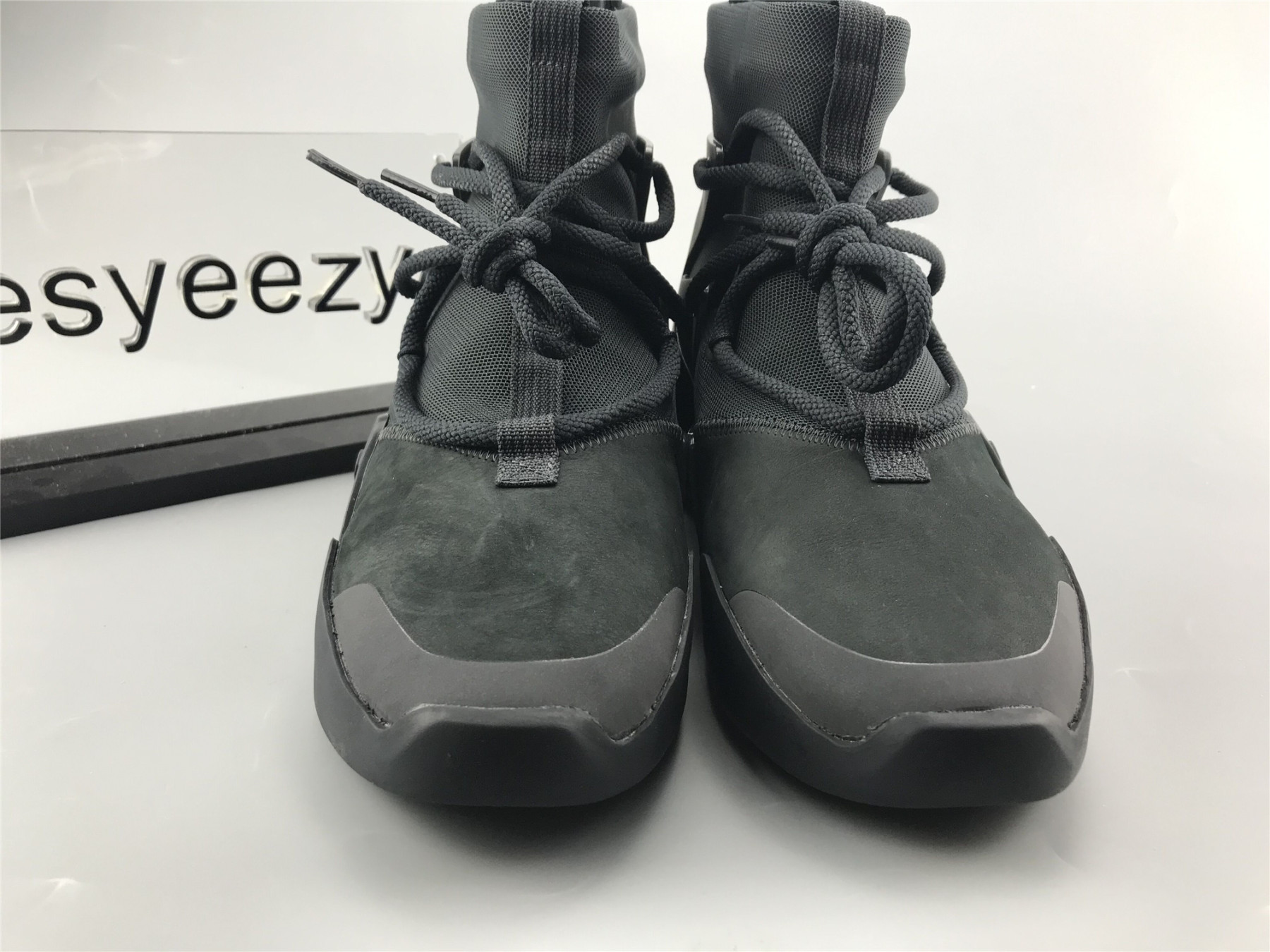 UA NIKE AIR FEAR OF GOD 1 TRIPLE BLACK