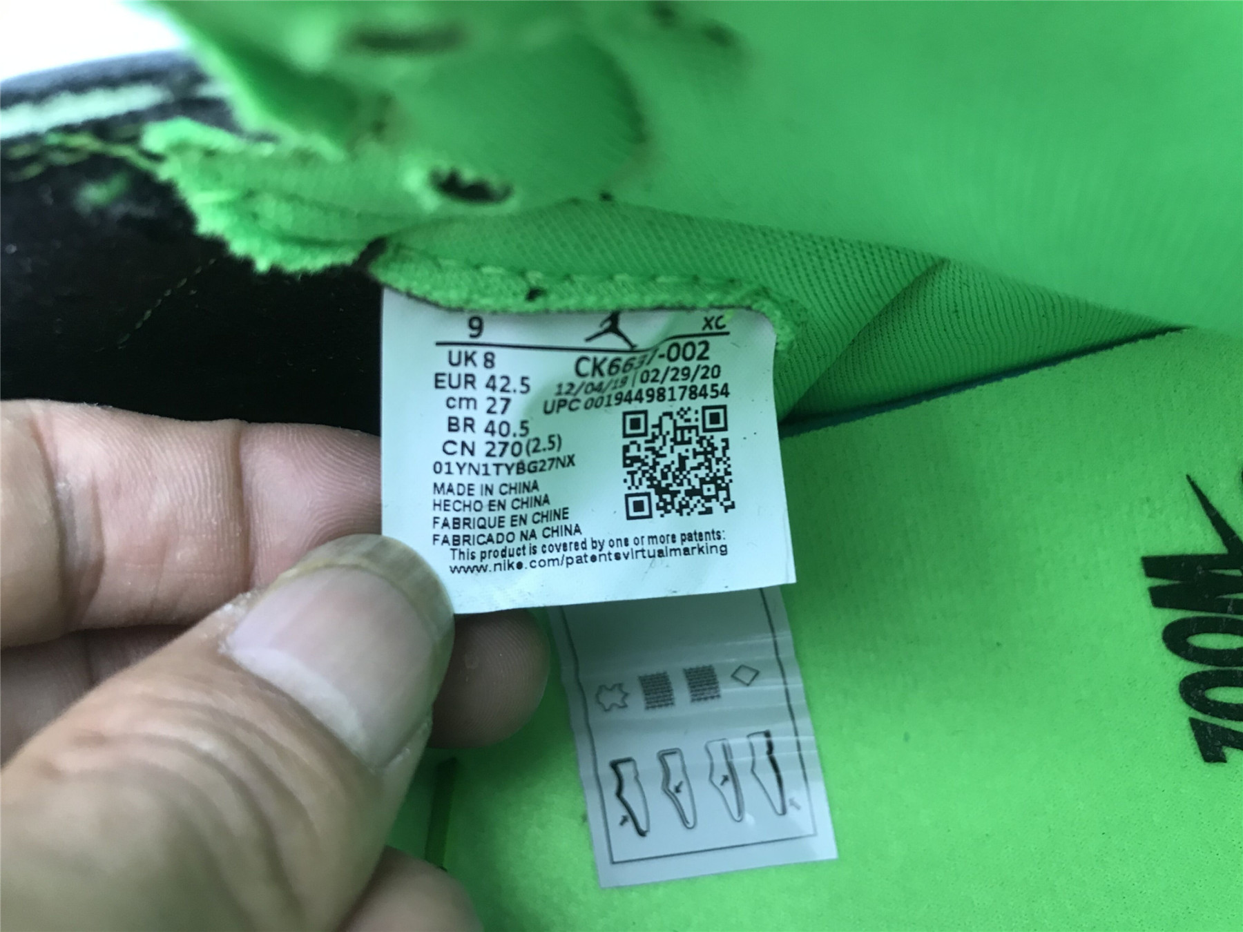 UA AIR JORDAN 1 HIGH ZOOM 