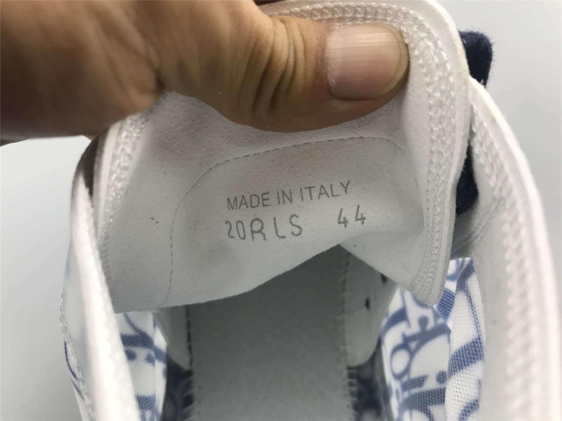 UA Dior B23 HIGH TOP BLUE OBLIQUE