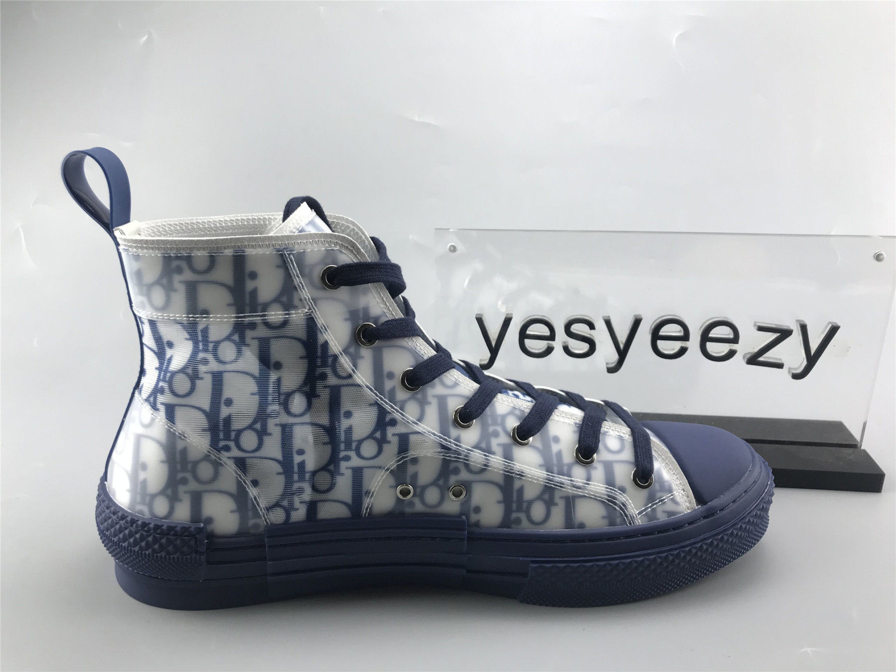 UA Dior B23 HIGH TOP BLUE OBLIQUE