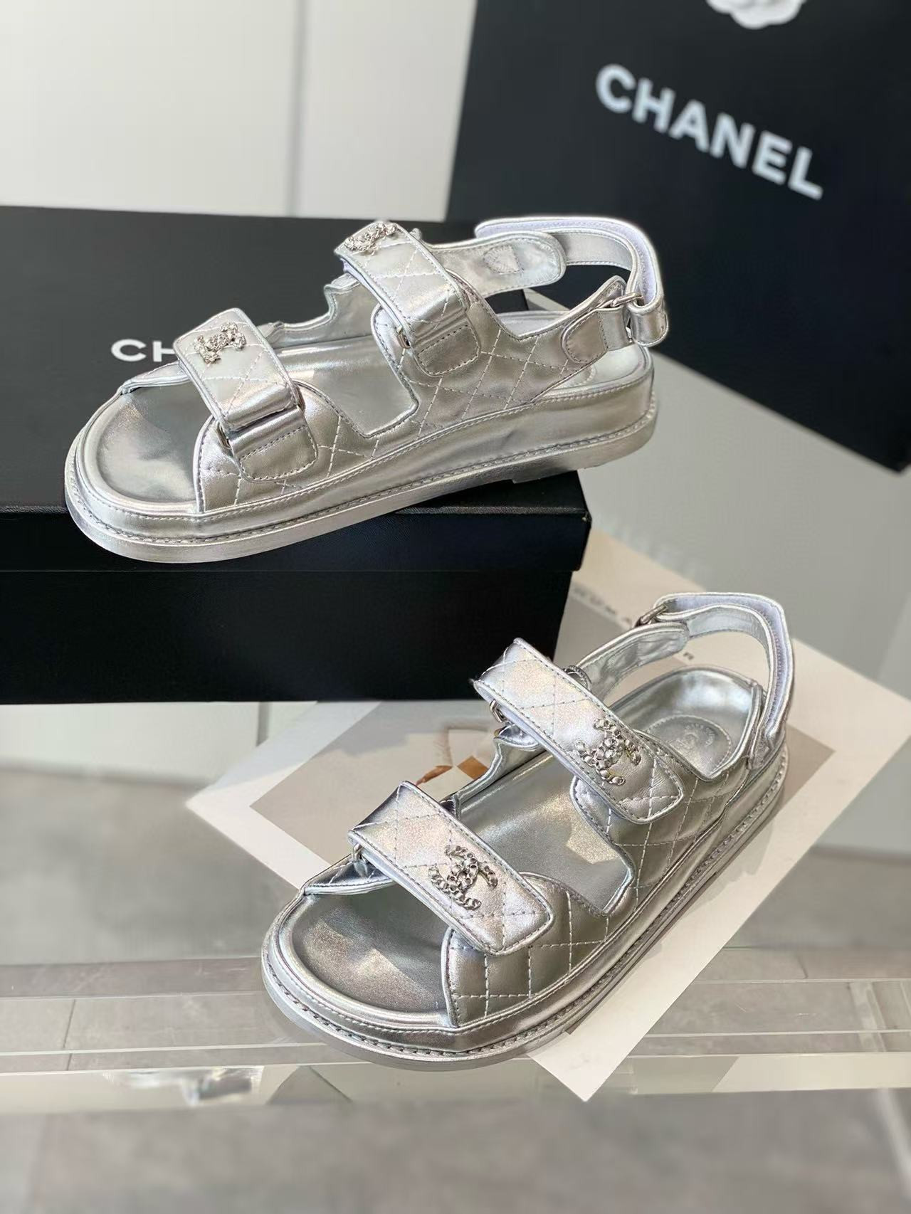 UA Ch**el Sandals