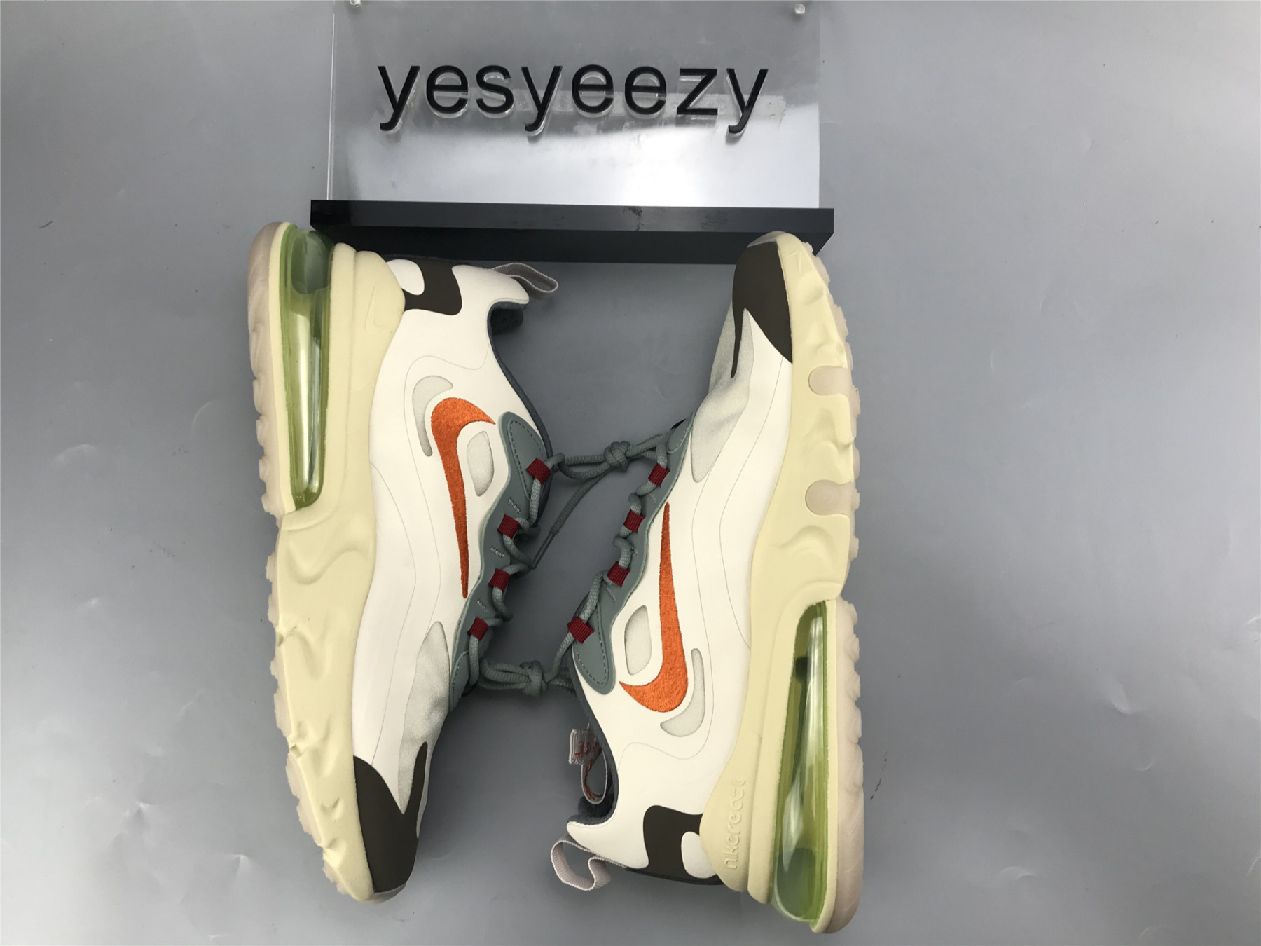 UA NIKE TRAVIS SCOTT X AIR MAX 270 REACT ENG PS 